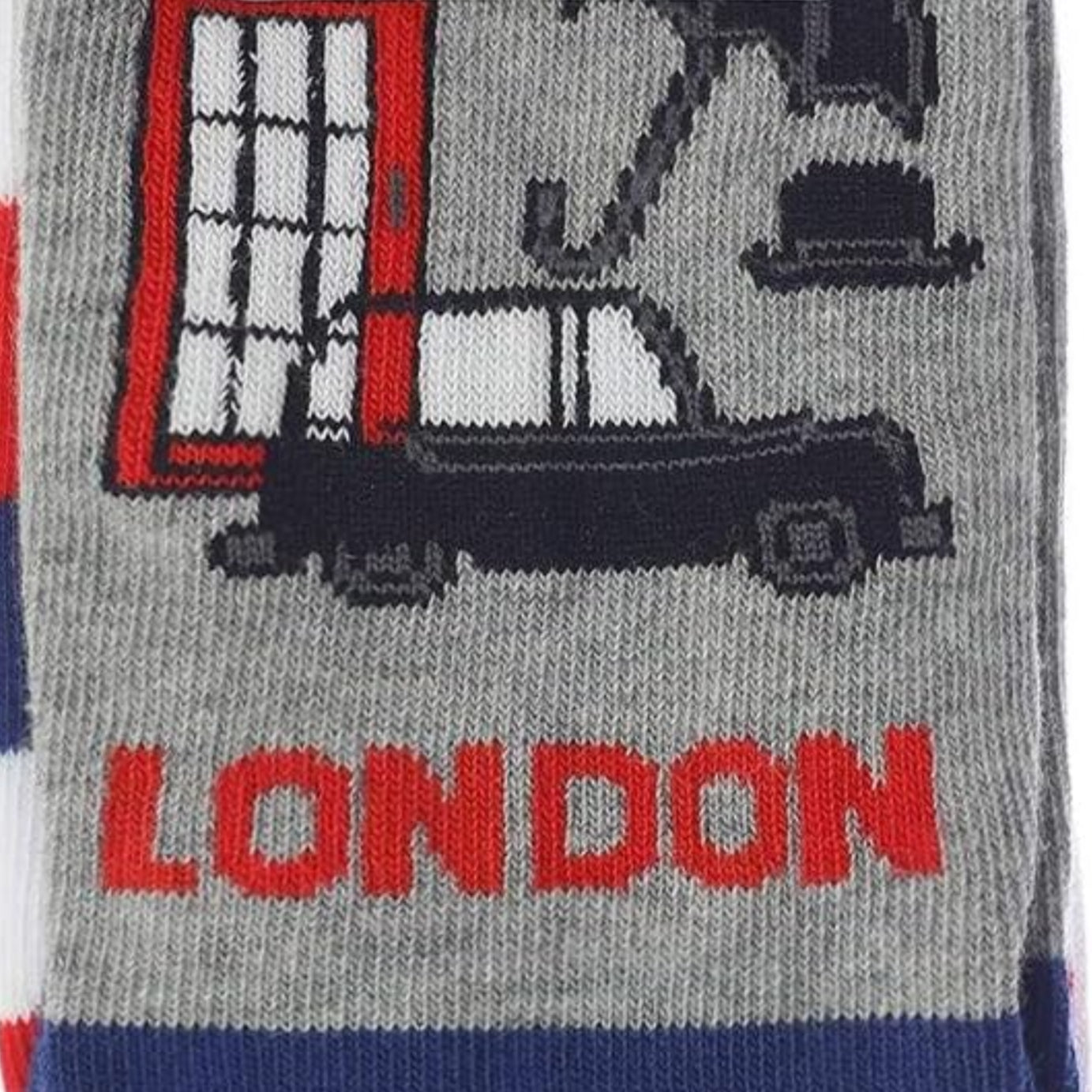Colourful London-themed Socks | Unisex | Size 4-7