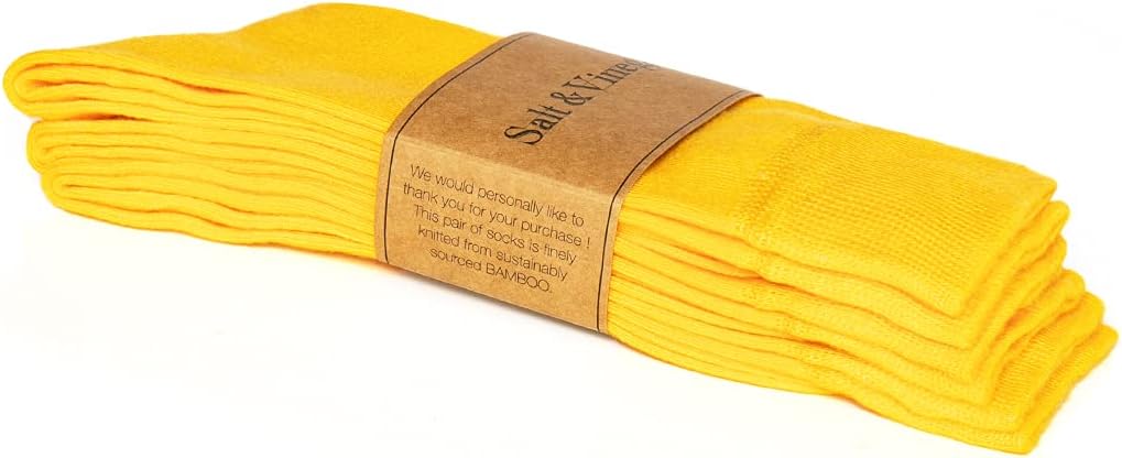 Bambu Dress Socks Mustard