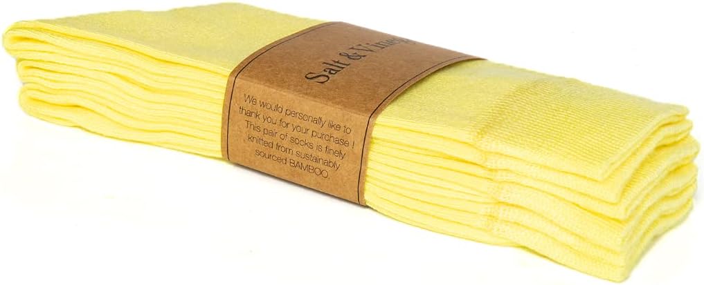 Bambu Dress Socks Yellow