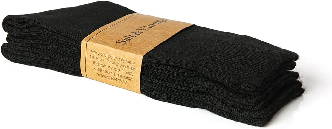 Bambu Dress Socks Black