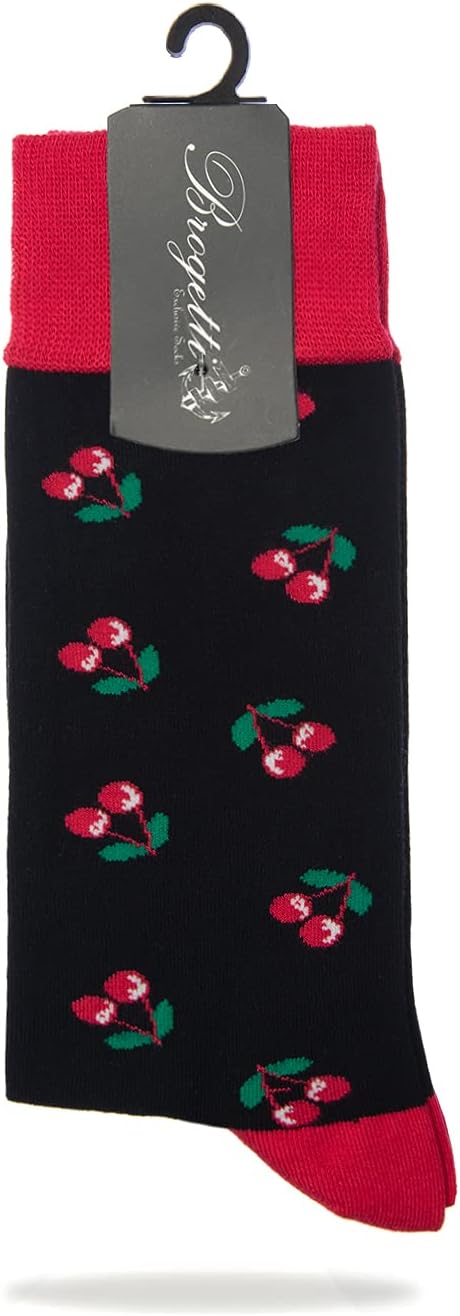 Cherry Cherry Funky Bamboo Socks
