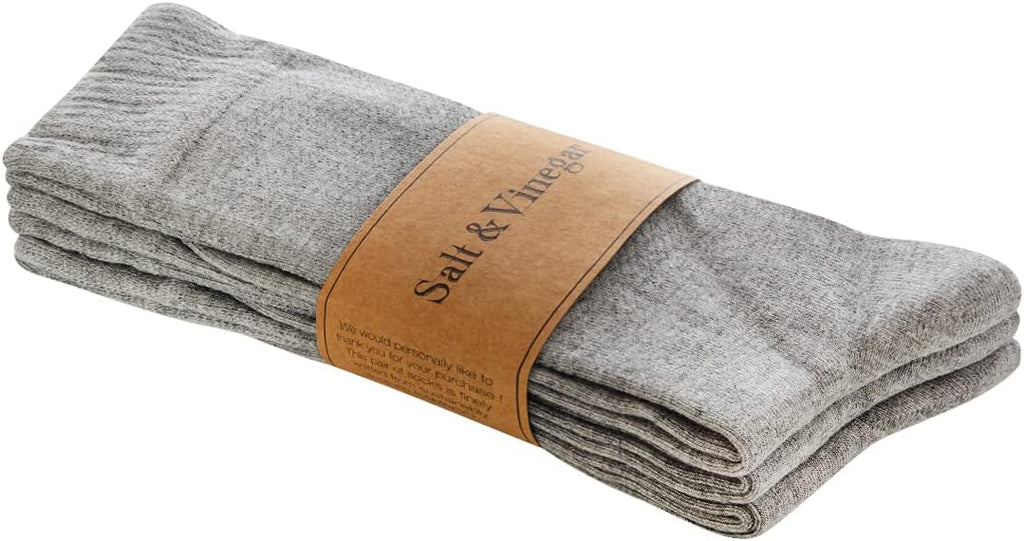 Bambu Crew Socks Light Grey