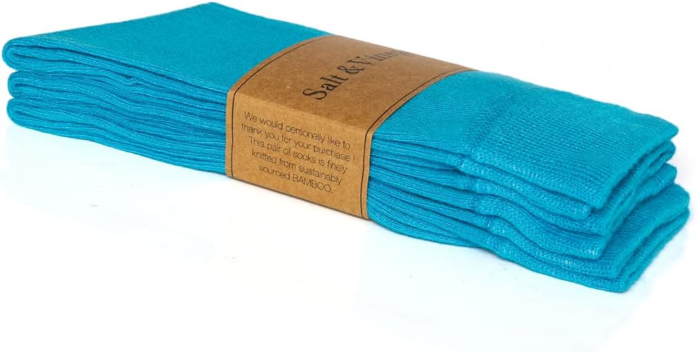 Bambu Dress Socks Petrol Blue