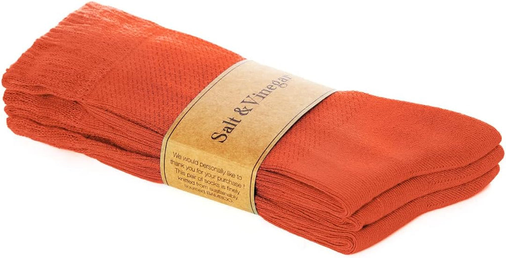 Bambu Crew Socks Orange