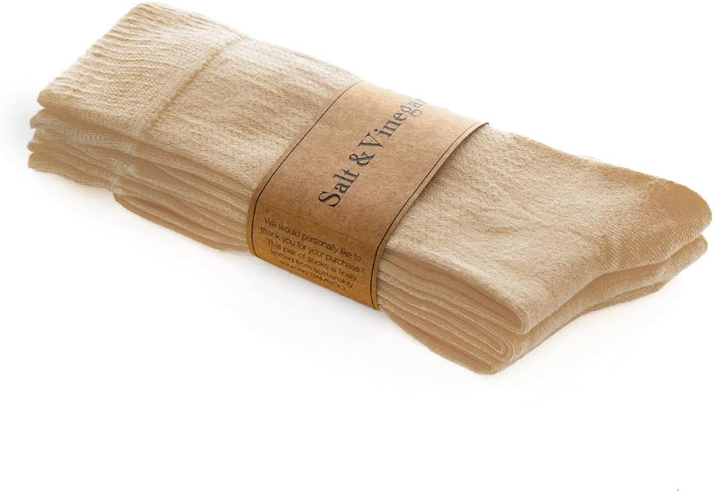 Bambu Crew Socks Capuccino