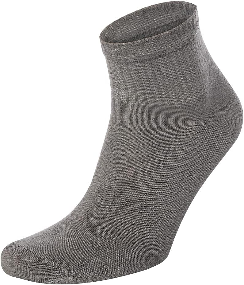 Bamboo Ankle Socks Set of 4 | Basic Colours | Size 4-7 & 7-11