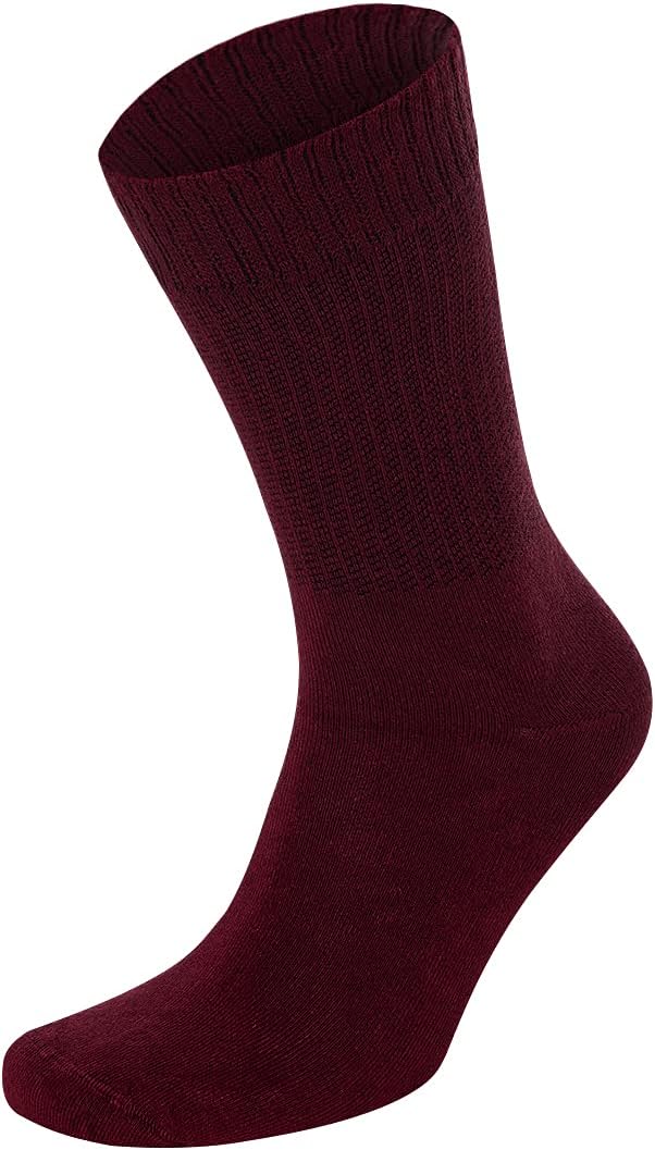 Bamboo Crew Socks Set of 3 | Vibrant Colours | Size 4-7 & 7-11