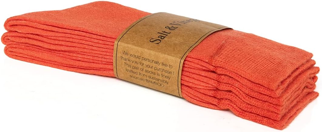 Bambu Dress Socks Orange