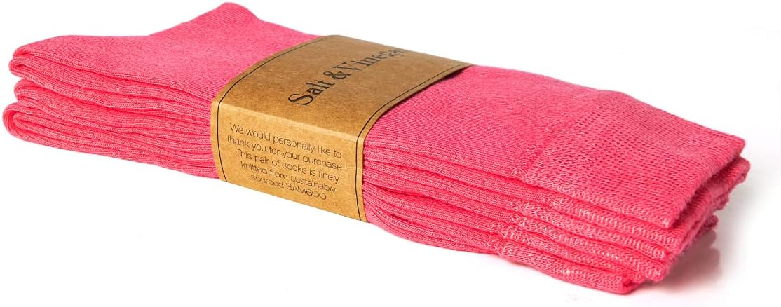 Bambu Dress Socks Hot Pink