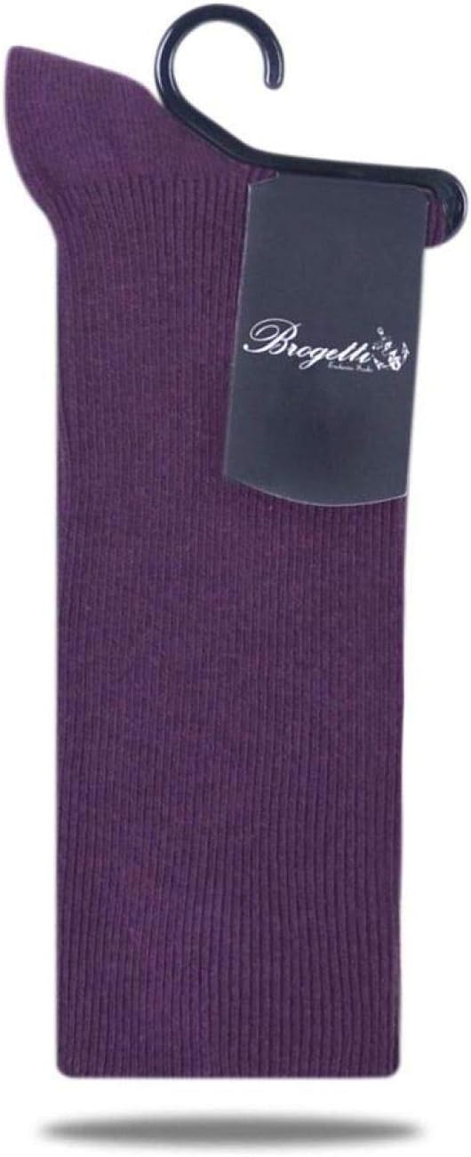 Thick Winter Crew Socks Dress Socks Wine