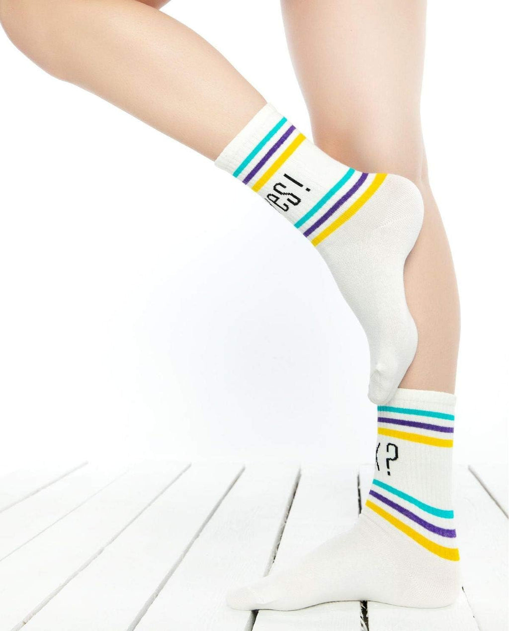 Printed Funky Socks Oh Yes Girls Funny Socks