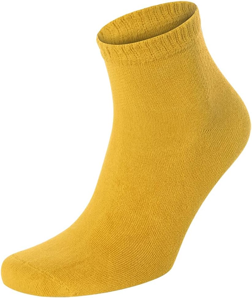 Bamboo Ankle Socks Set of 4 | Vibrant Colours | Size 4-7 & 7-11