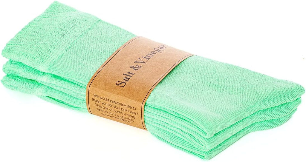 Bambu Crew Socks Pistachio