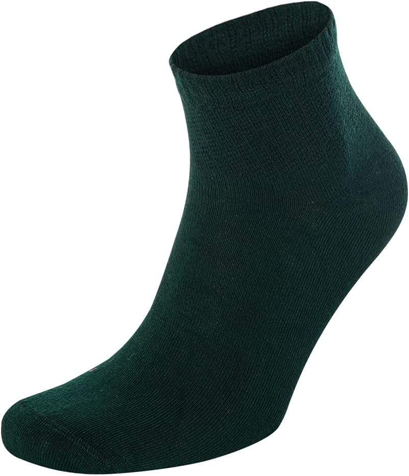 Bamboo Ankle Socks Set of 4 | Basic Colours | Size 4-7 & 7-11