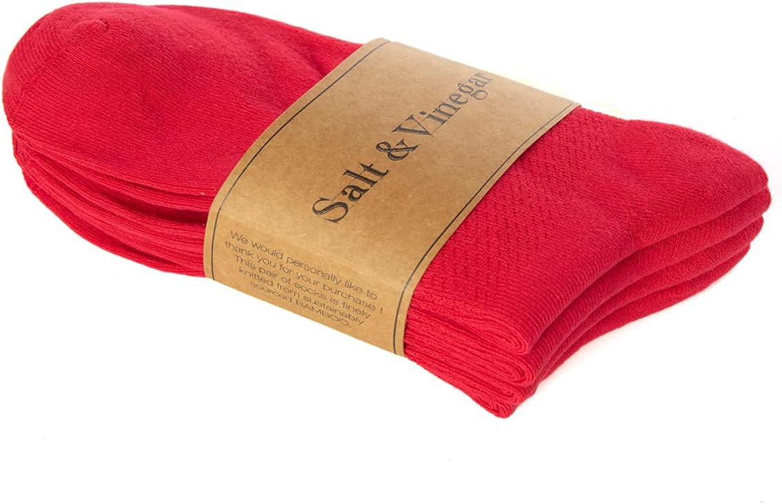Bambu Ankle Socks Red