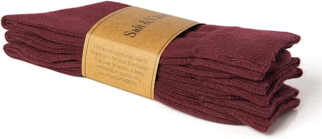 Bambu Dress Socks Wine