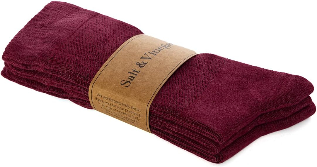 Bambu Crew Socks Cherry