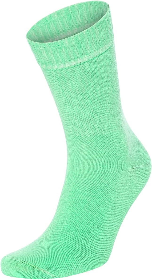 Bamboo Crew Socks Set of 3 | Vibrant Colours | Size 4-7 & 7-11