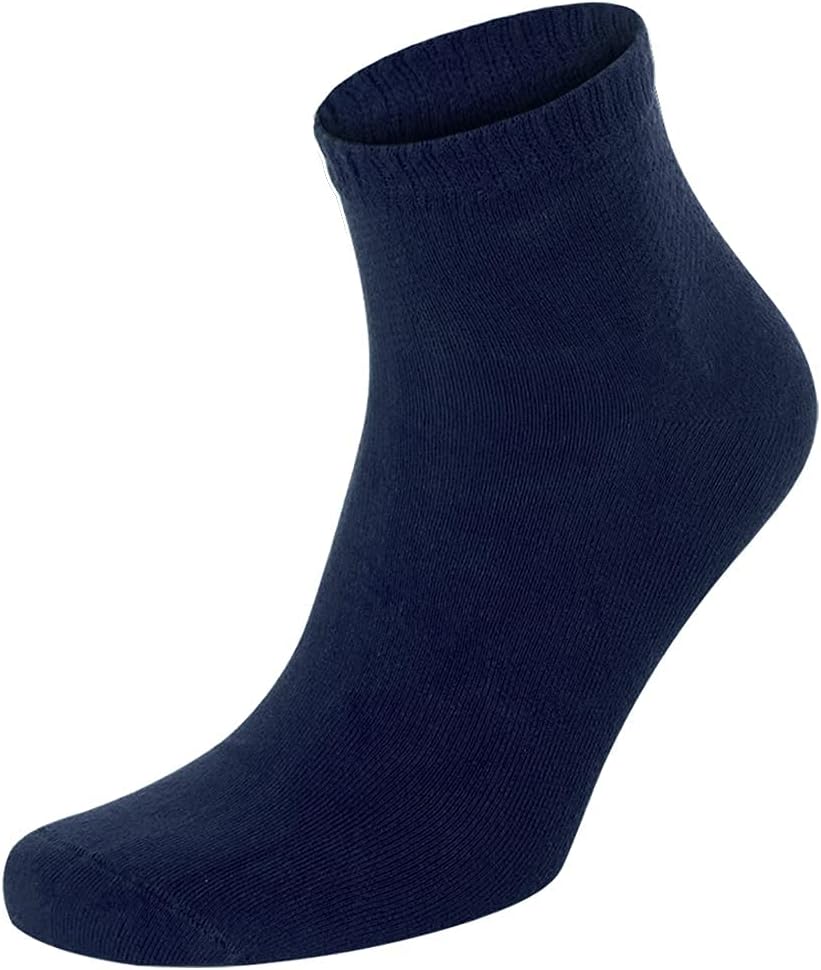Bamboo Ankle Socks Set of 4 | Cool Colours | Size 4-7 & 7-11