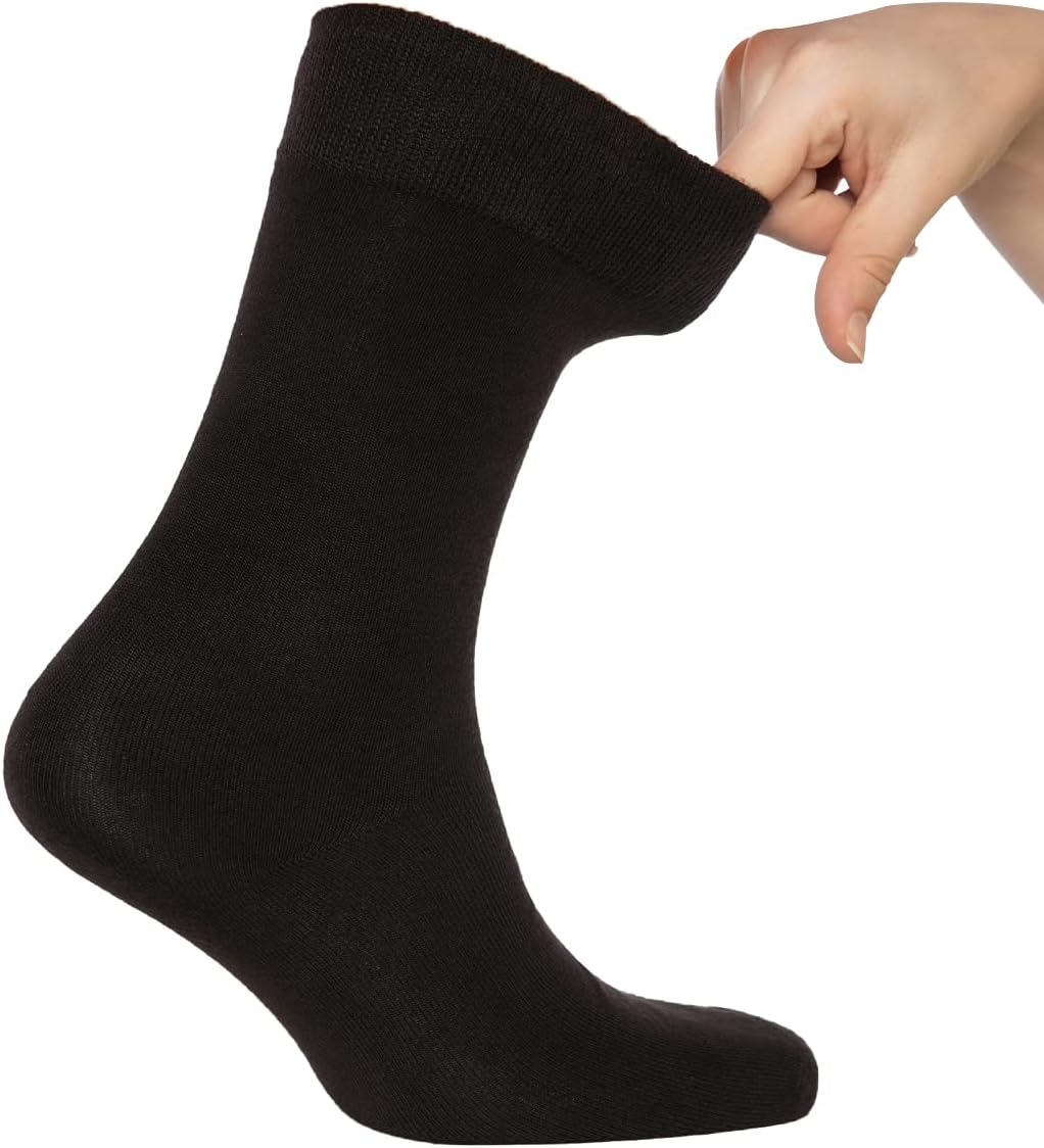 Bambu Dress Socks Black