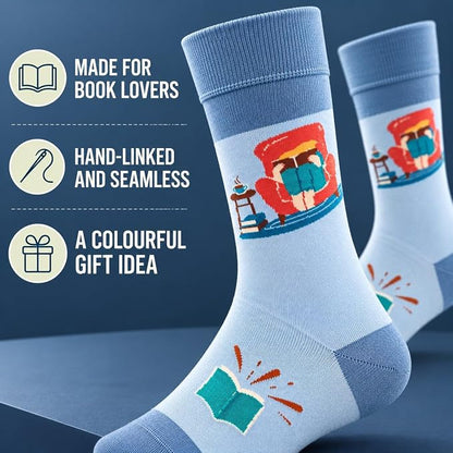 I'd Rather Be Reading Socks