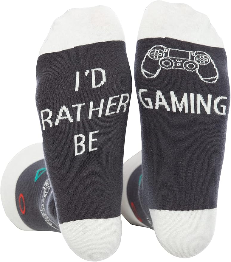 I'd Rather Be Gaming Socks