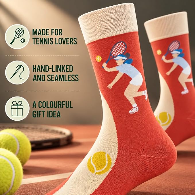 I'd Rather Be Playing Tennnis Socks