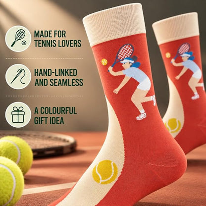 I'd Rather Be Playing Tennnis Socks
