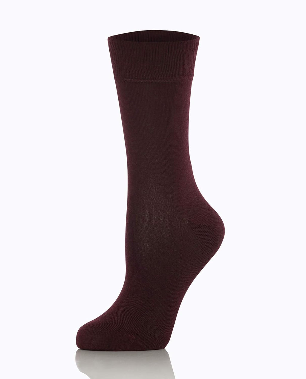 Bamboo Set of 3 Dress Socks, Seamless Toe Wine