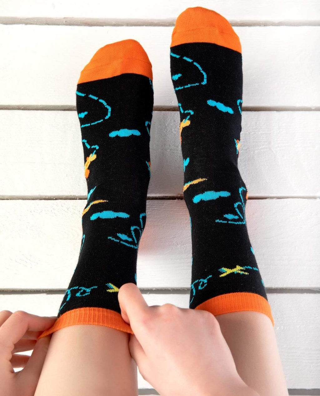 Sky Funky Socks Cool Fun Novelty Socks