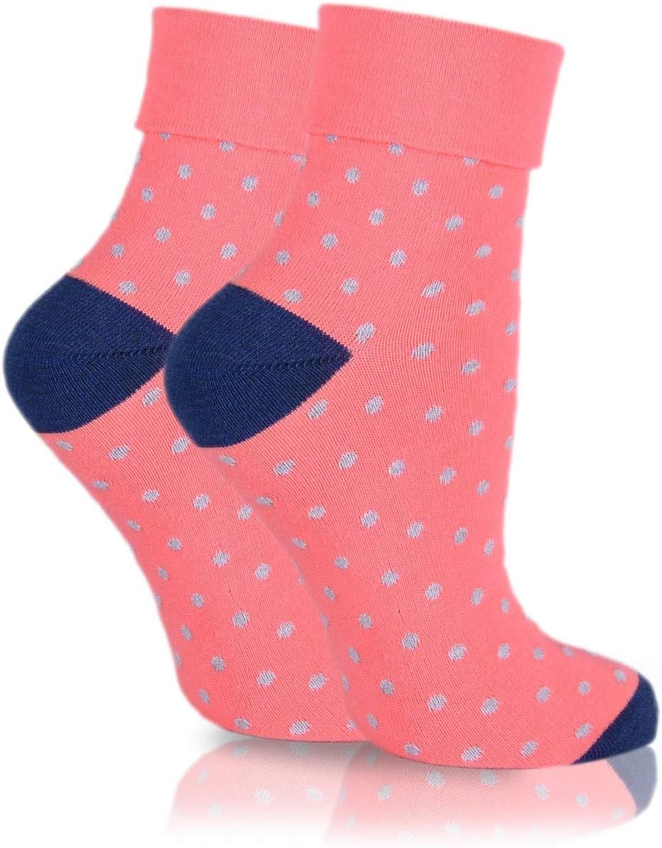 Sweet Pink Dots Fun and Cool Socks