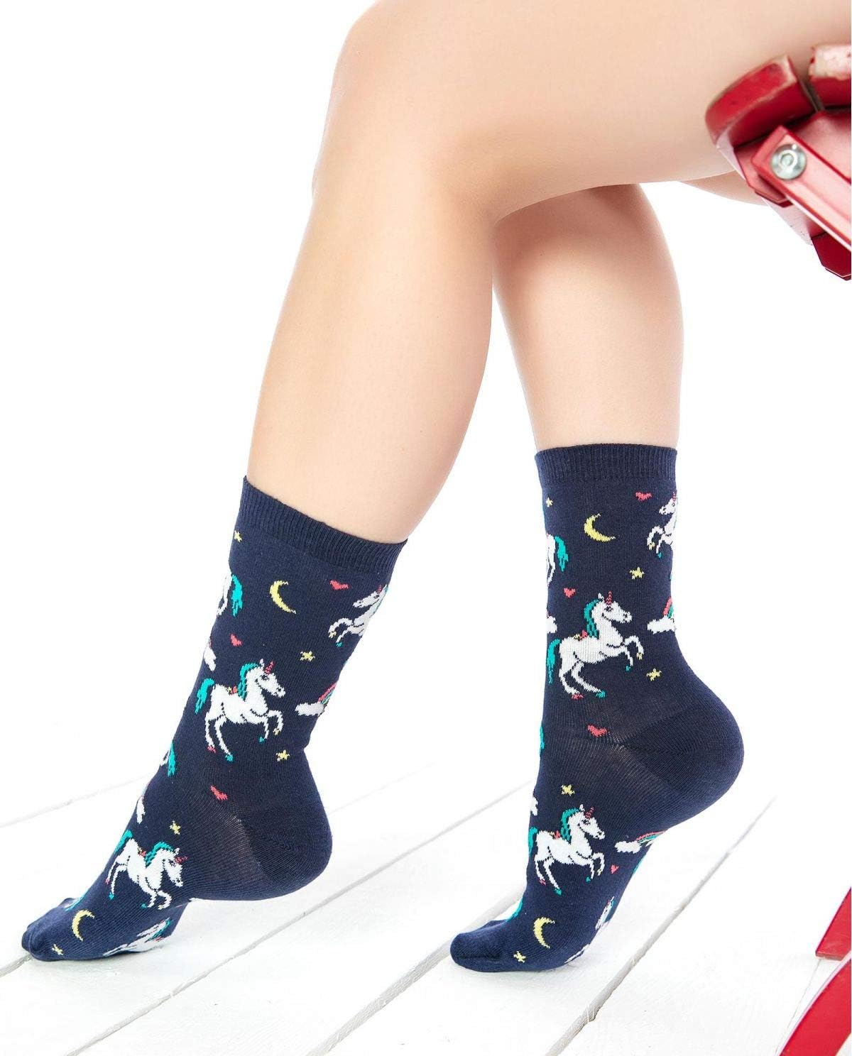 Unicorn Fun and Cool Socks