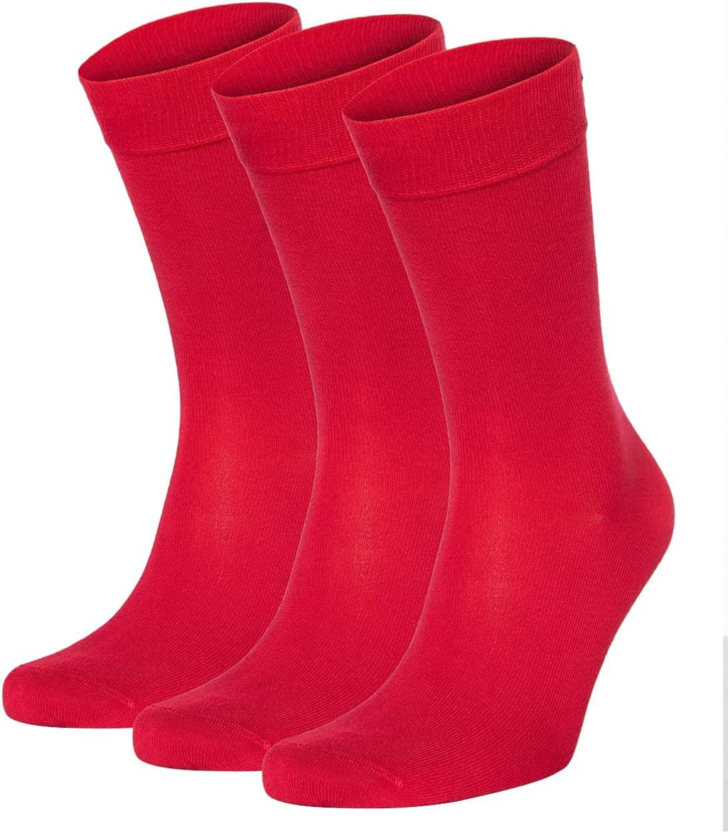 Bambu Dress Socks Red