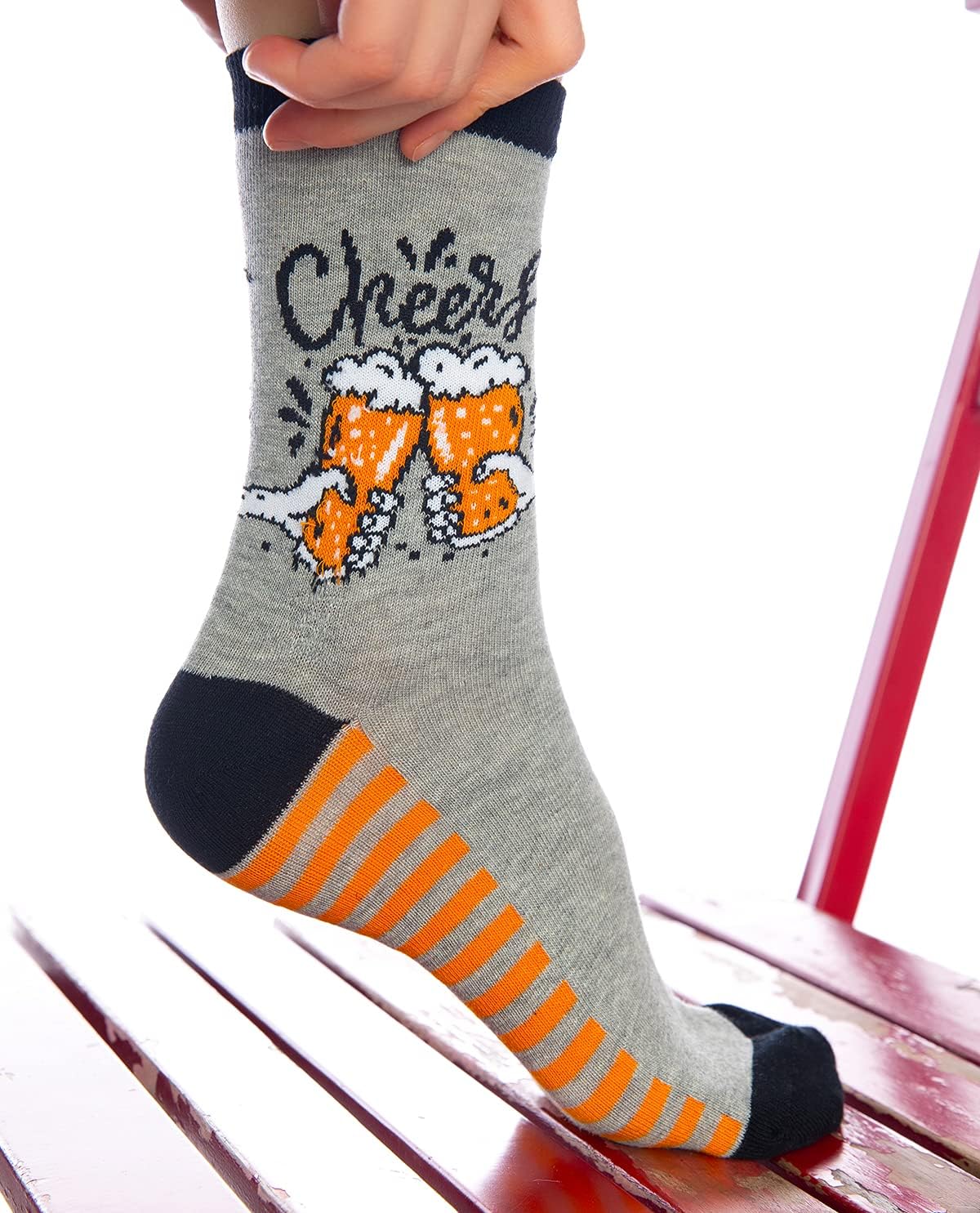 Cheers Funky Socks Cool Fun Novelty Socks