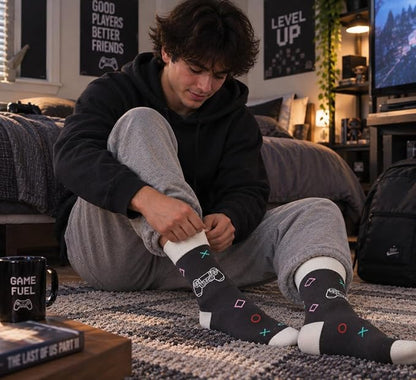 I'd Rather Be Gaming Socks