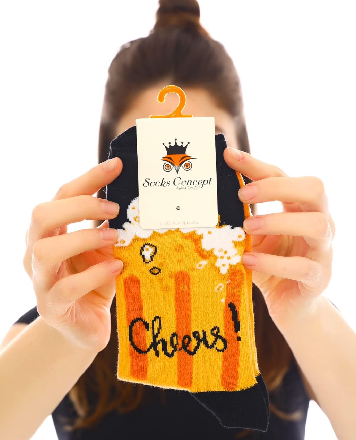 Beer Foam Funky Socks Cool Fun Novelty Socks