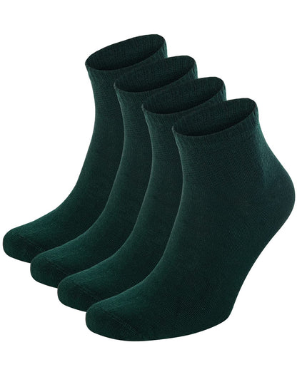 Salt & Vinegar Mens & Womens Bamboo Diabetic Crew & Ankle Socks, 3 Pack, Loose Fit, Wide, Stretchy, Seamless Toe, UK Size 4-7 & 7-11