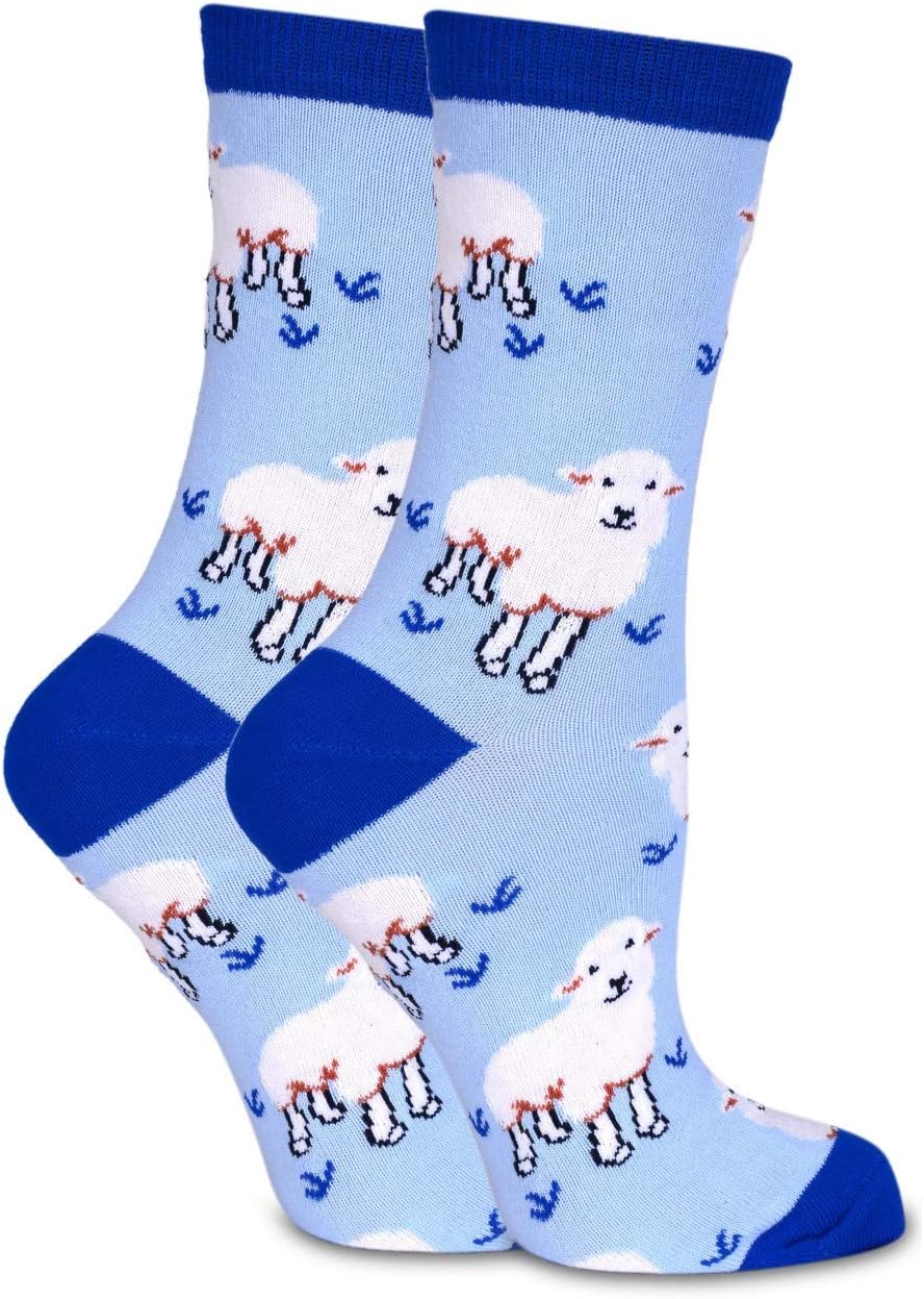 Baa Baa Sheep Funky Socks |Blue
