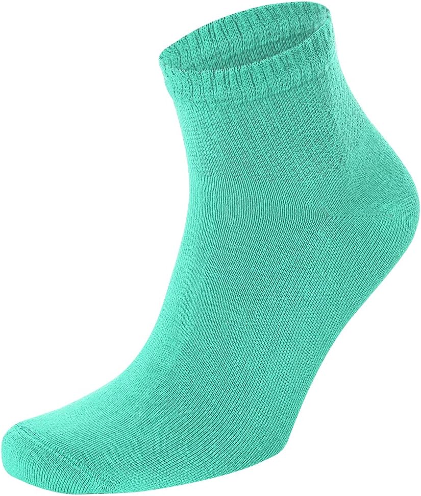 Bamboo Ankle Socks Set of 4 | Vibrant Colours | Size 4-7 & 7-11