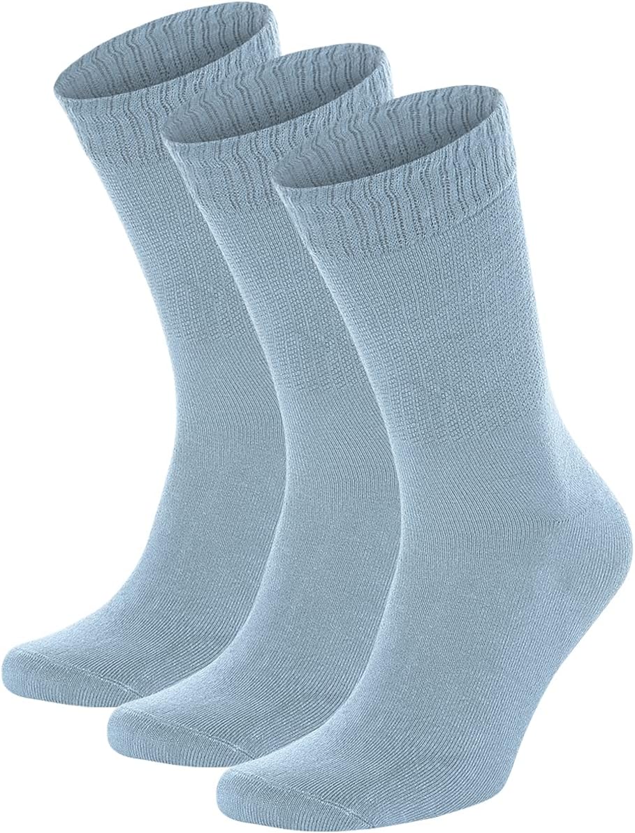 Bambu Crew Socks Glacier Ice