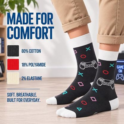 I'd Rather Be Gaming Socks
