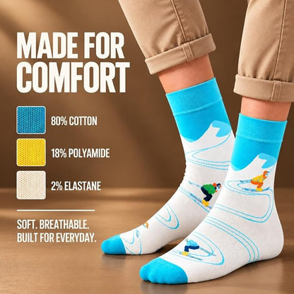 I'd Rather Be Skiing Socks