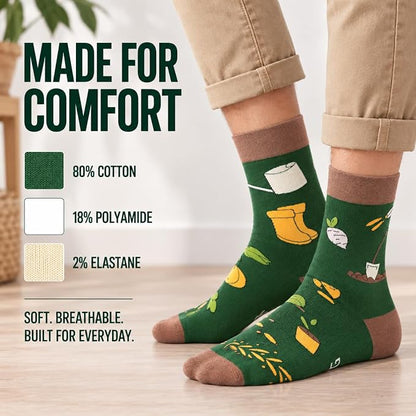 I'd Rather Be Gardening Socks