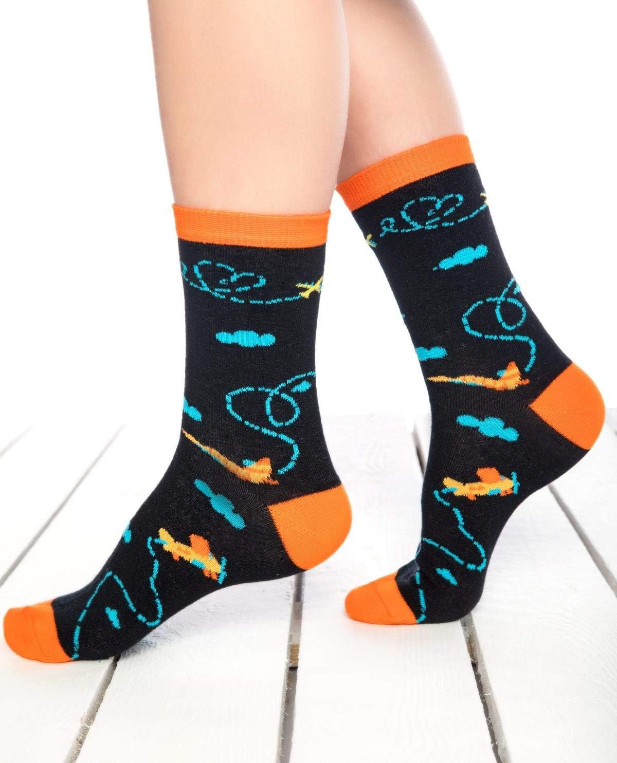 Sky Funky Socks Cool Fun Novelty Socks