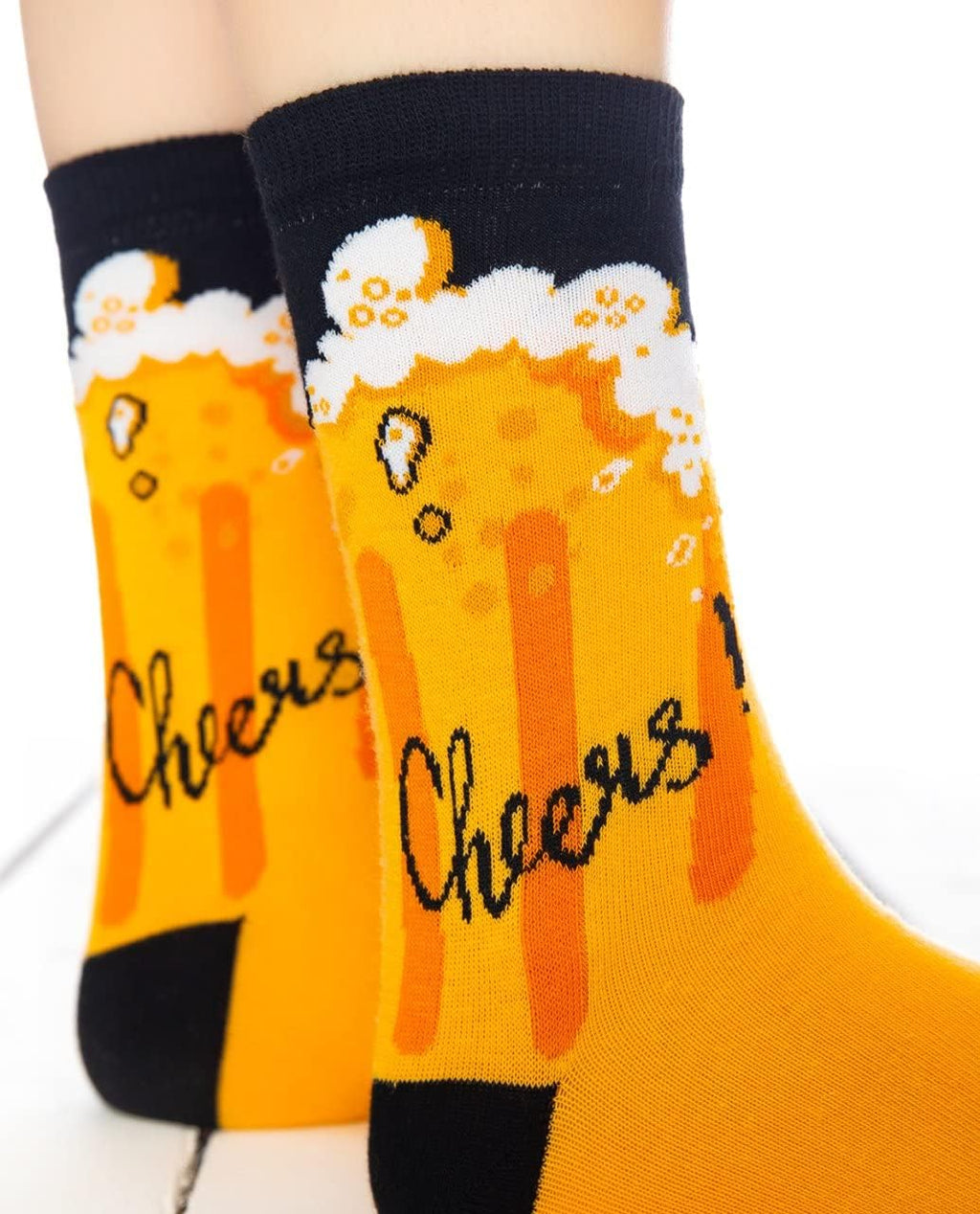 Cheers Beer Funky Novelty Socks