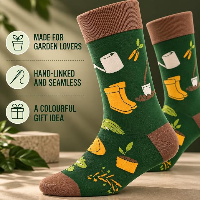 I'd Rather Be Gardening Socks