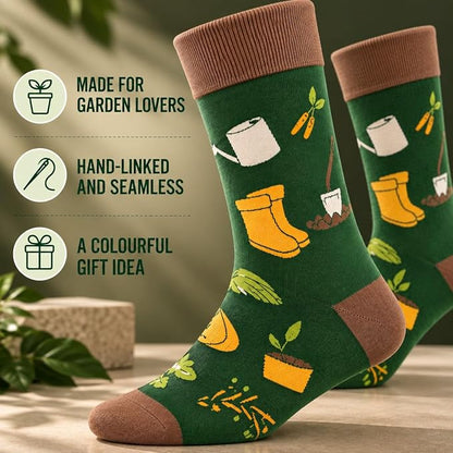 I'd Rather Be Gardening Socks