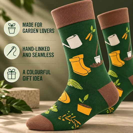 I'd Rather Be Gardening Socks