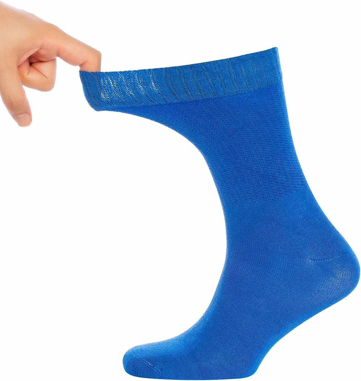 Bambu Crew Socks Cobalt Blue