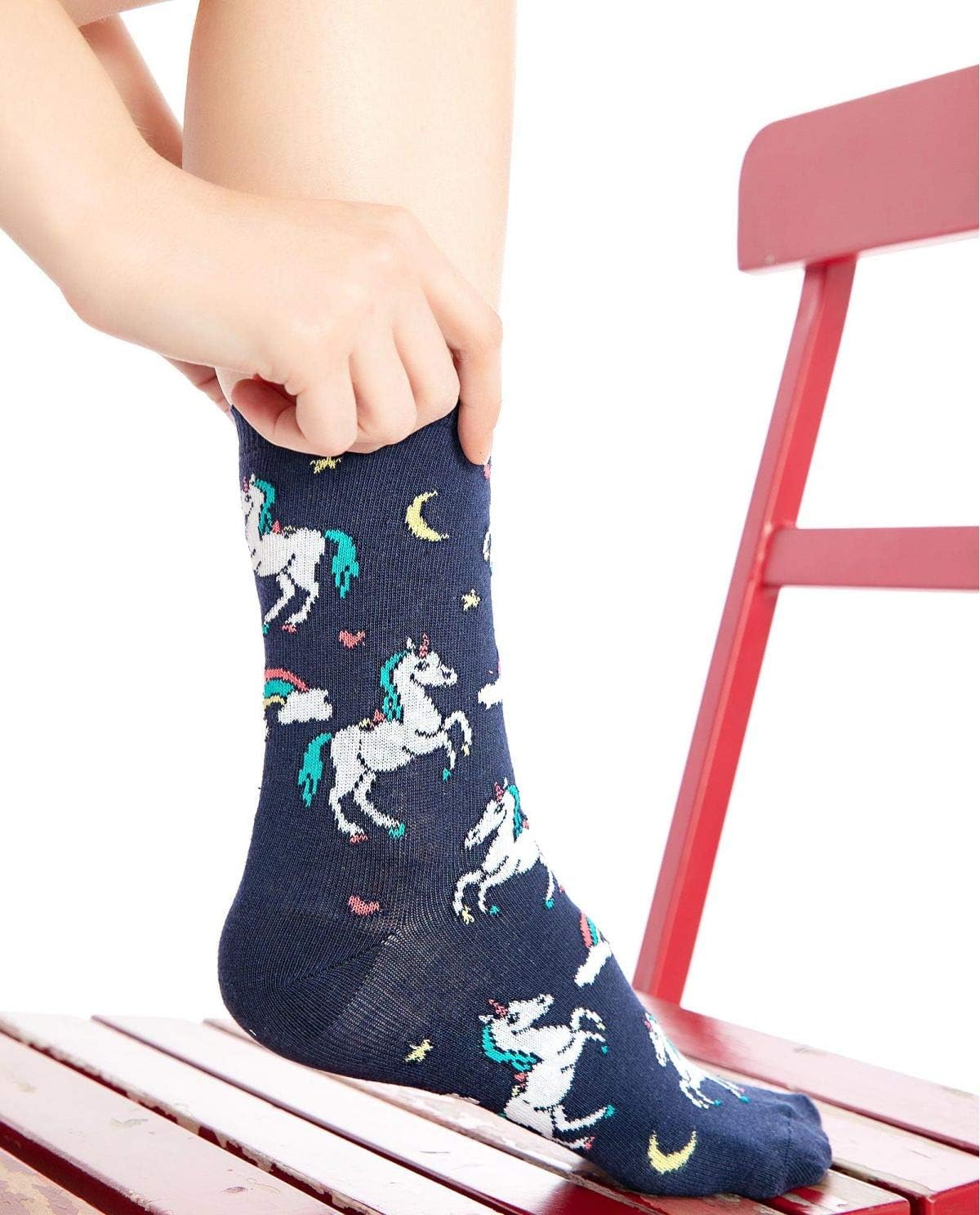 Unicorn Fun and Cool Socks
